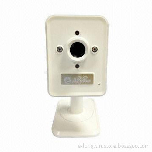 Wireless IP camera, built-in watchdog, 720P resolution and H.264 Image compression